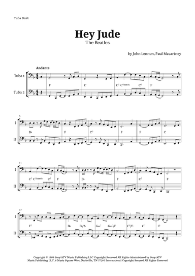 Hey Jude (arr. Langanho)