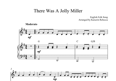 There Was A Jolly Miller (arr. Kaiserin Rebecca)