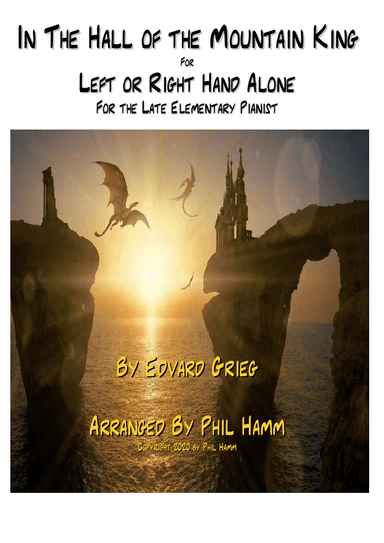 In the Hall of the Mountain King (Left or Right Hand Alone) (arr. Phil Hamm)
