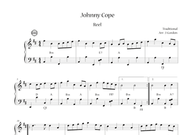 Johnny Cope (arr. Julia Gordon)