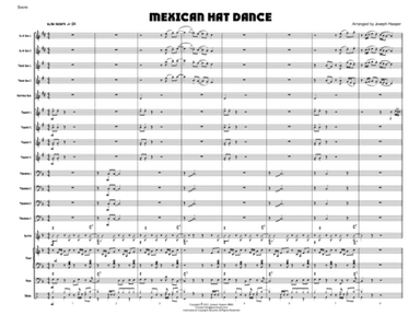 Mexican Hat Dance (Jazz Ensemble) (arr. Joseph Hasper)