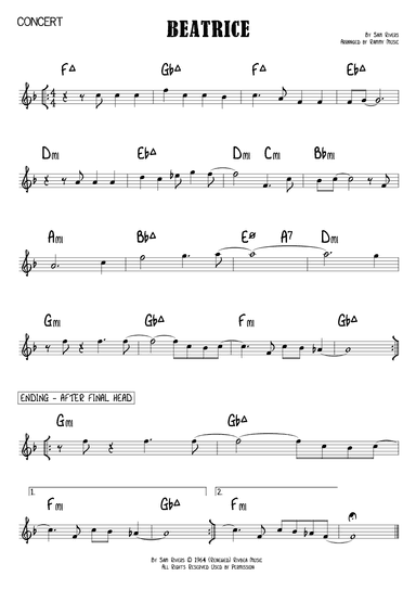 Beatrice (arr. Rammy Music)