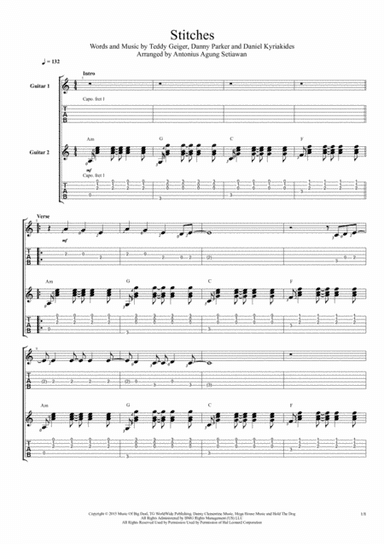 Stitches (arr. Antonius Agung Setiawan)