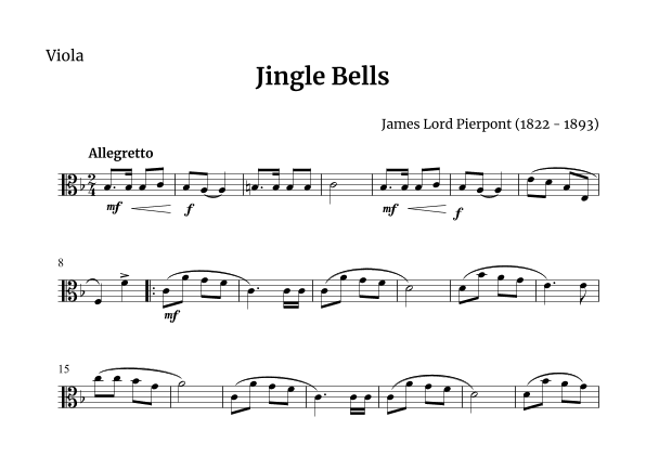 Jingle Bells (arr. Ivan Souza)