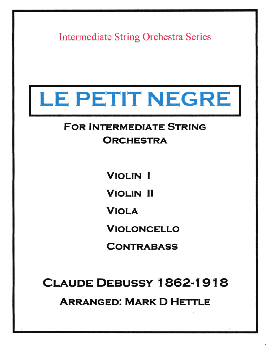 Le Petit Negre (arr. Mark D Hettle)