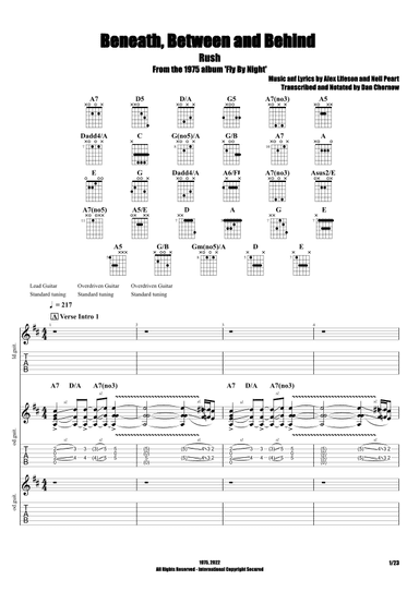 Beneath, Between, Behind (arr. Dan Chernow)