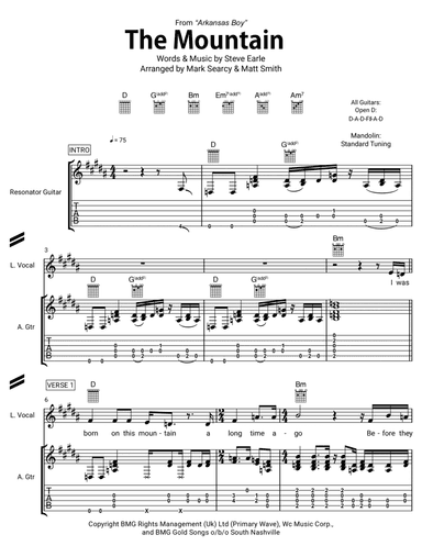 The Mountain (arr. Mark Searcy Middleton)