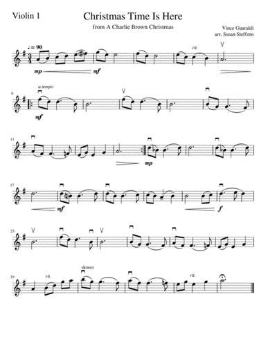 Christmas Time Is Here (arr. Susan Steffens)