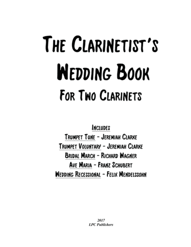 The Clarinetist's Wedding Book (arr. Jeremy Corcoran)