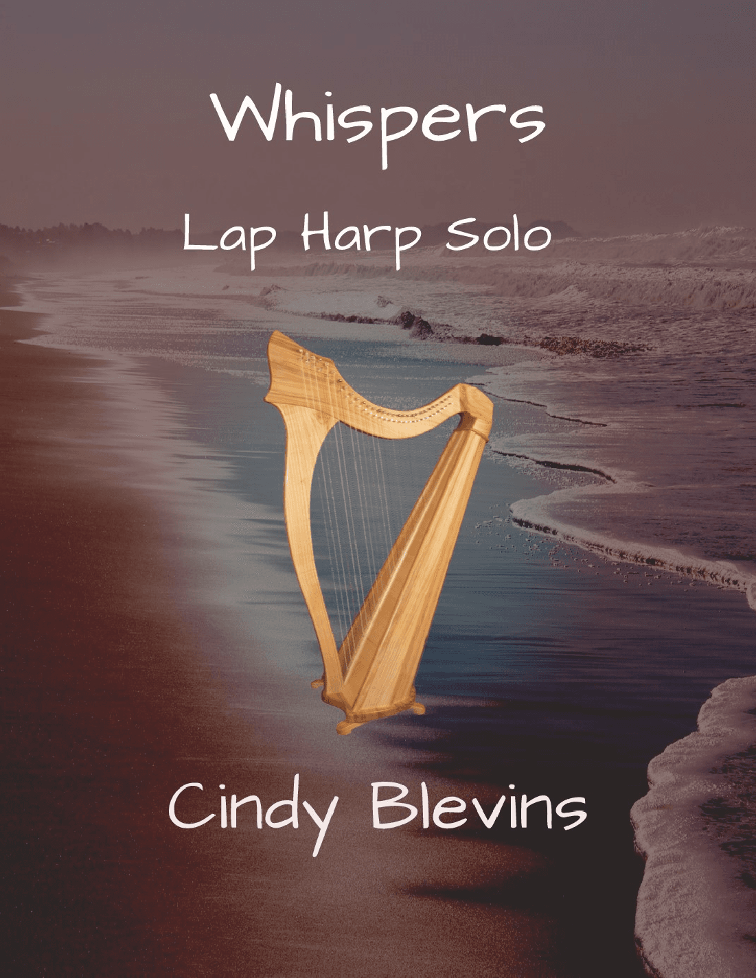 Whispers, original solo for Lap Harp