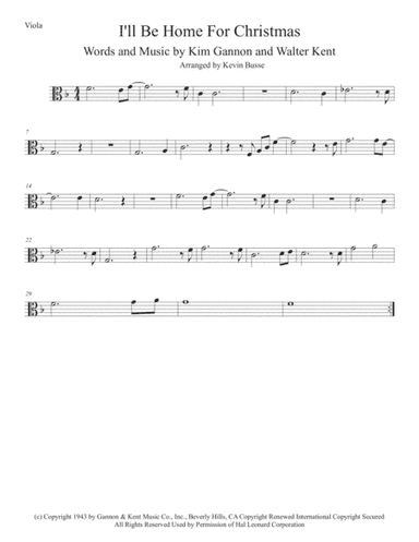 I'll Be Home For Christmas (arr. Kevin Busse)