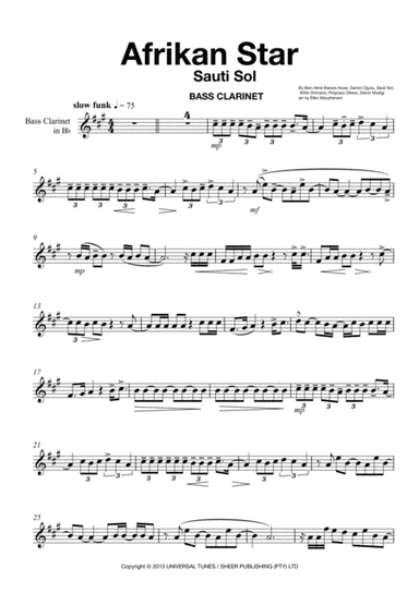 Afrikan Star (arr. Ellen Macpherson)