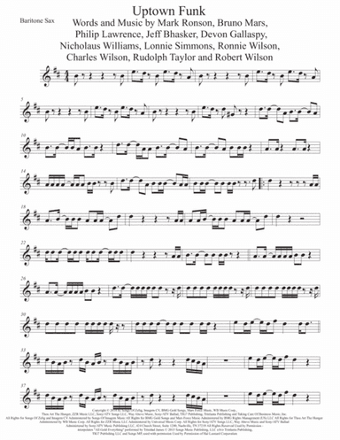 Uptown Funk (arr. Kevin Busse)
