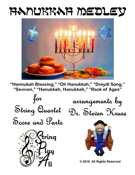 Hanukkah Medley for String Quartet (arr. Steven Kruse)