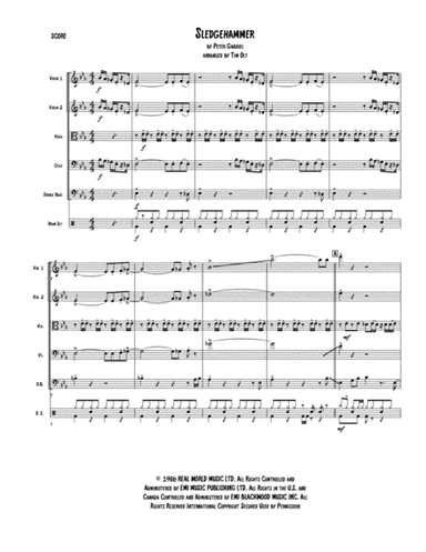 Sledgehammer (arr. Tim Olt)