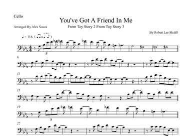You've Got A Friend In Me (arr. Alex Souza)