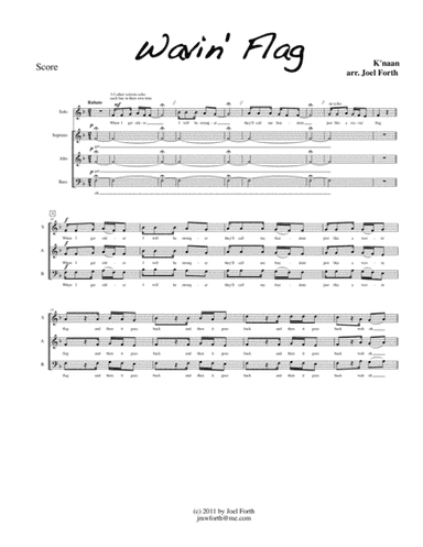 Wavin' Flag (coca-cola Celebration Mix) (arr. Joel Forth)