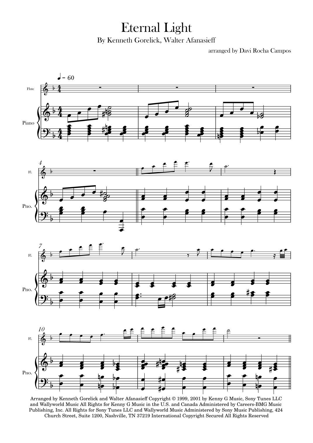 Eternal Light (arr. Davi Rocha Campos)