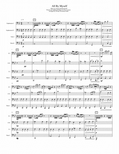 All By Myself (arr. Wendy Wiseman Fisher)