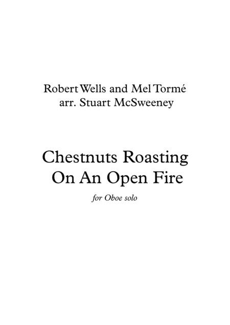 The Christmas Song (Chestnuts Roasting On An Open Fire) (arr. Stuart McSweeney)