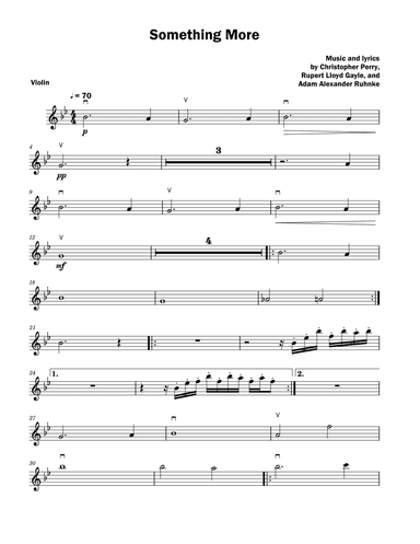 Something More (arr. David Lartey)