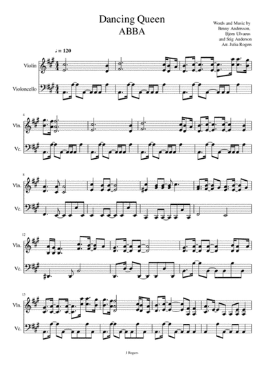 Dancing Queen (arr. Julia Rogers)