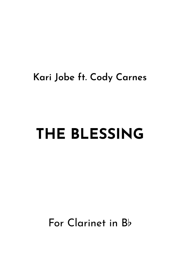 The Blessing (arr. Jireh J.)