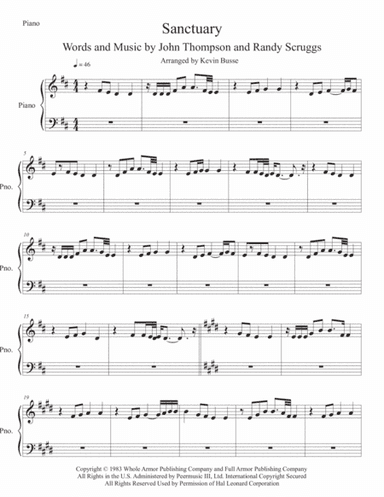 Sanctuary (arr. Kevin Busse)