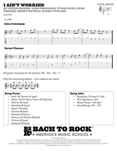 I Ain't Worried (arr. Bach to Rock)