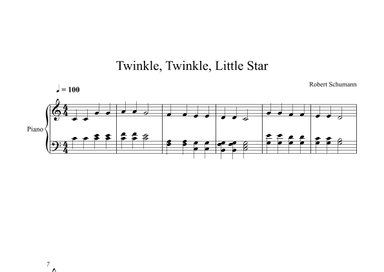 Twinkle, Twinkle, Little Star (Piano) (arr. Digital Book Music)
