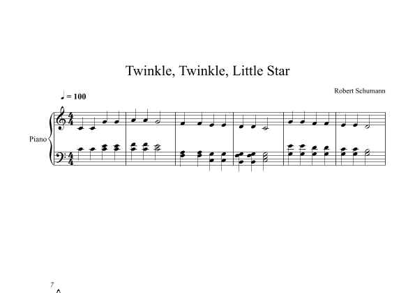 Twinkle, Twinkle, Little Star (Piano) (arr. Digital Book Music)