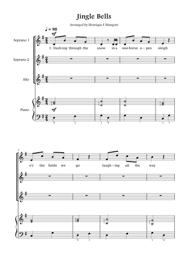 Jingle Bells (arr. Henrique F Mangoni)