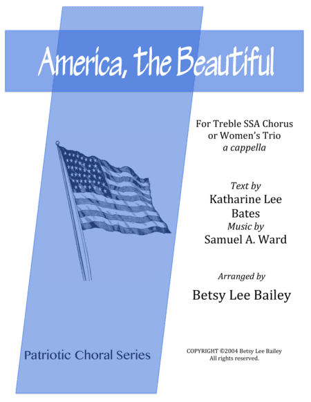 America, the Beautiful - SSA (arr. Betsy Lee Bailey)
