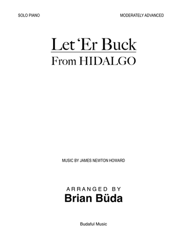 Let 'er Buck (arr. Brian Buda)
