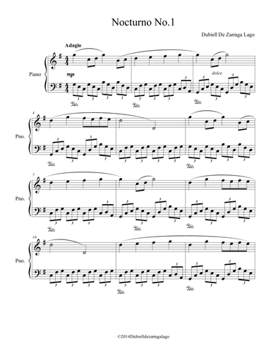 Six Nocturnes No.1
