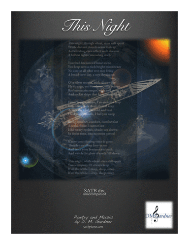 This Night (SATB divisi, unaccompanied)