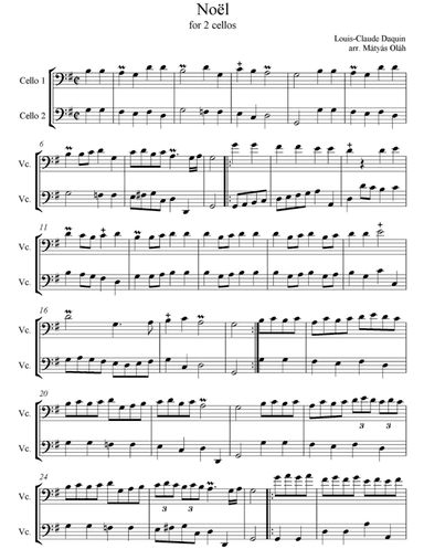 Noël (arr. Mátyás Oláh)