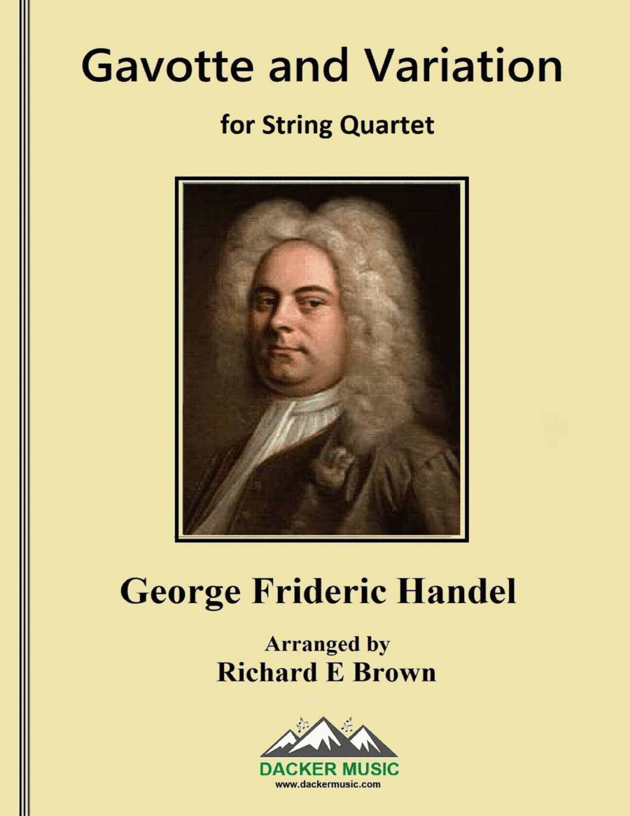 Gavotte and Variation - String Quartet (arr. Richard E Brown)