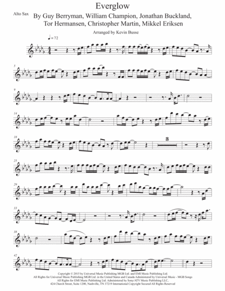 Everglow (arr. Kevin Busse)