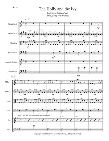 The Holly and the Ivy (arr. Jeff Brumley)