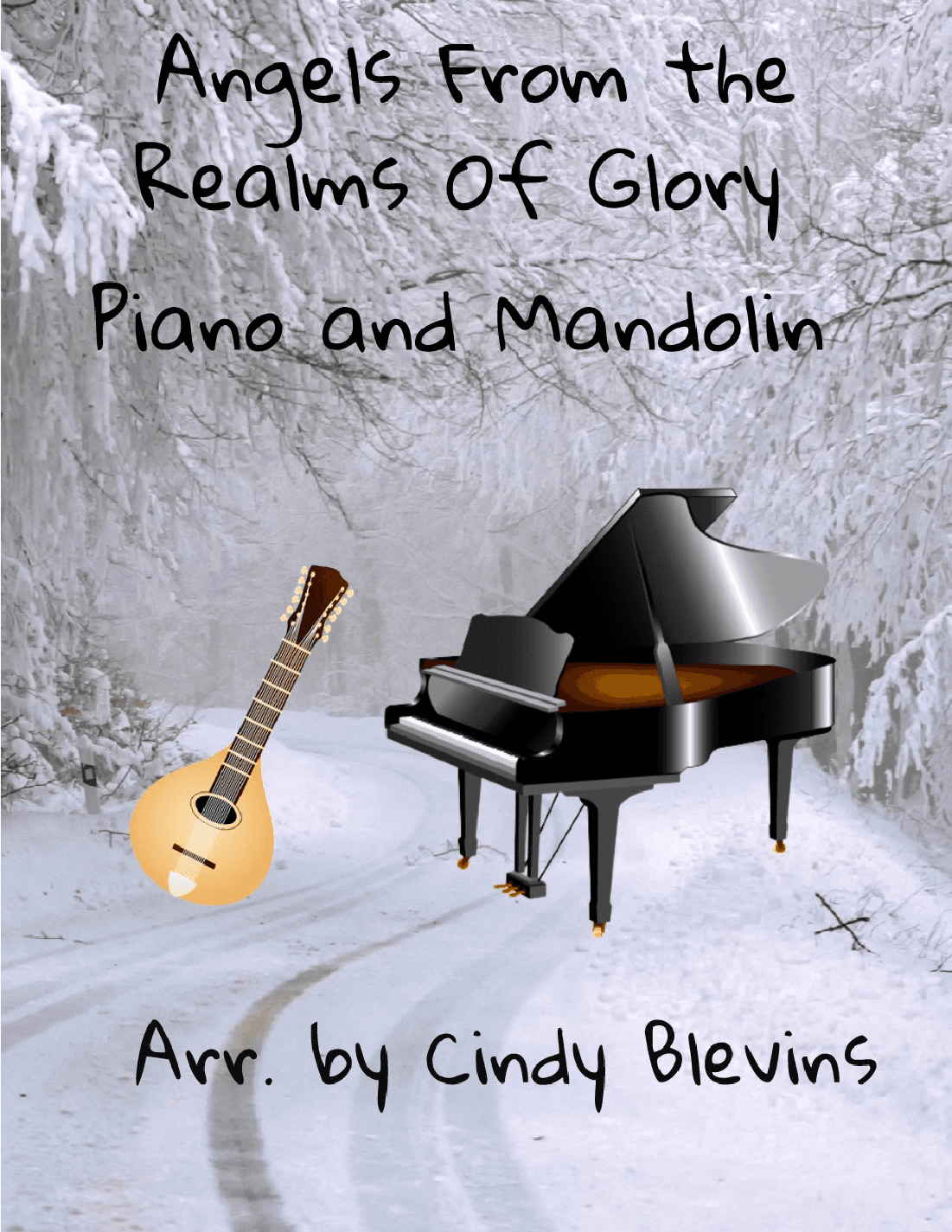 Angels From the Realms of Glory, for Piano and Mandolin (arr. Cindy Blevins)