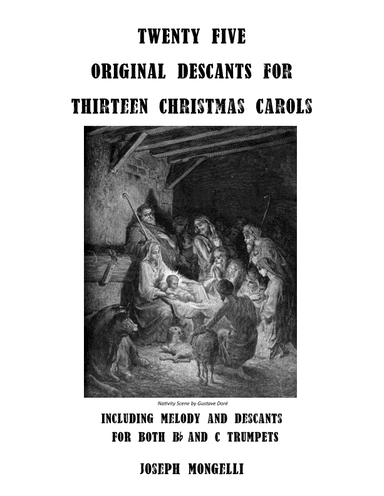 25 Original Descants for 13 Christmas Carols