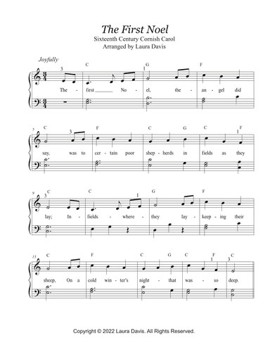 The First Noel (arr. Laura Davis)