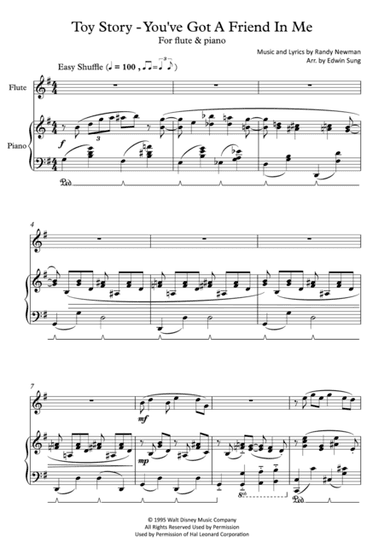 You've Got A Friend In Me (arr. Edwin Sung)