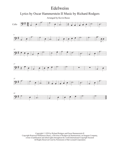 Edelweiss (arr. Kevin Busse)