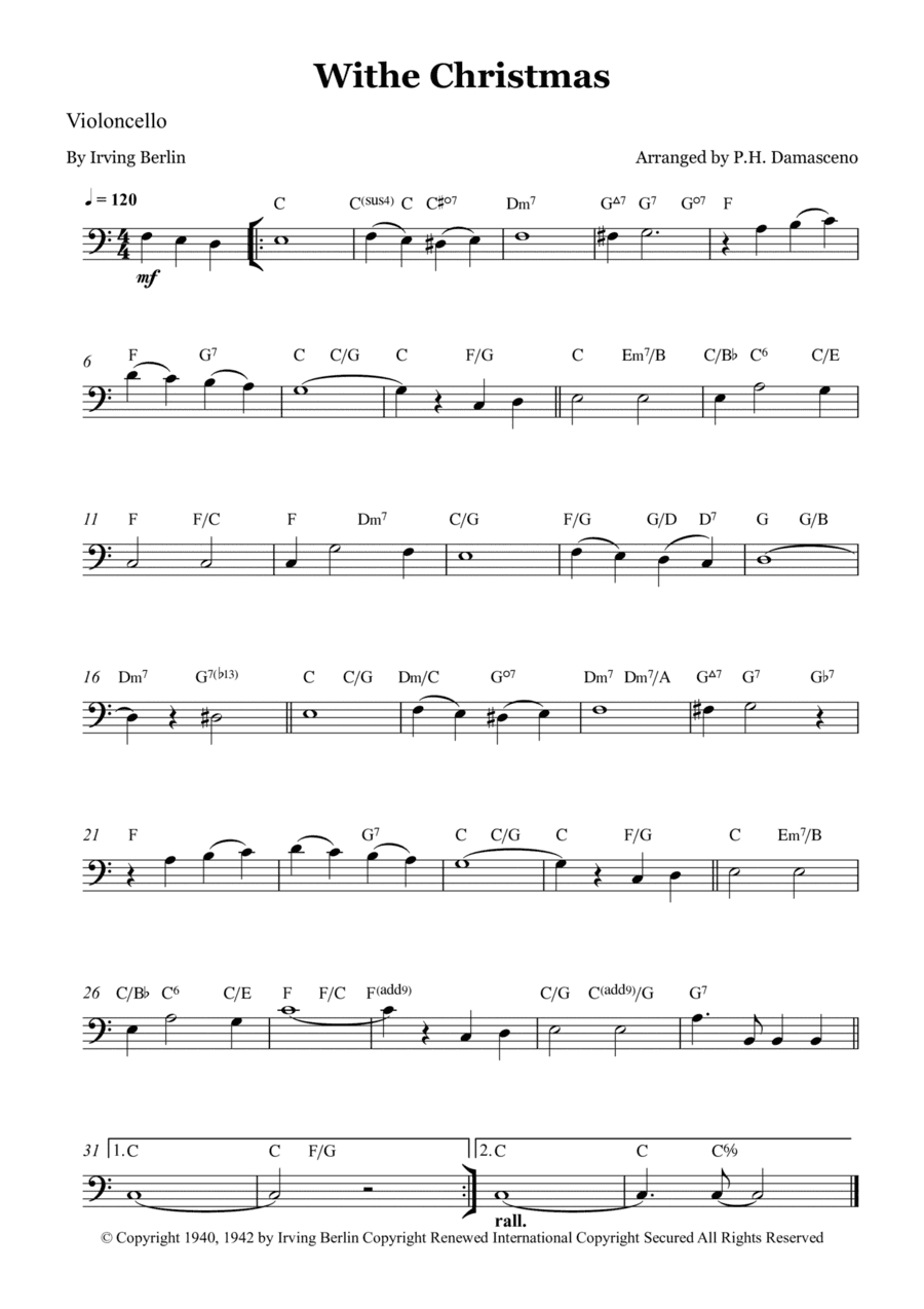 White Christmas (arr. P.H. Damasceno)