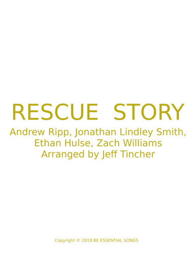 Rescue Story (arr. Jeff Tincher)
