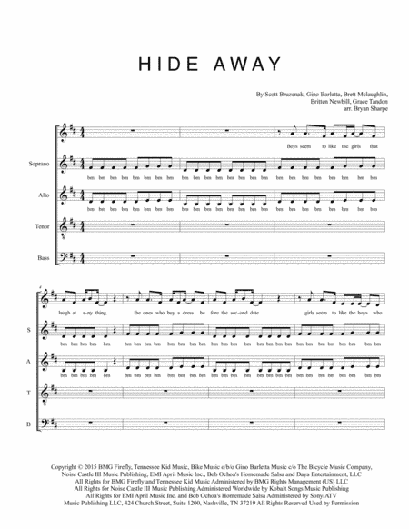 Hide Away (arr. Bryan Sharpe)