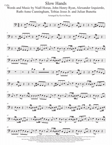 Slow Hands (arr. Kevin Busse)