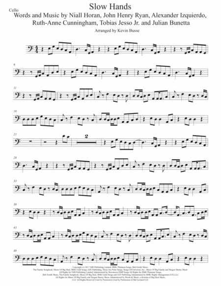 Slow Hands (arr. Kevin Busse)